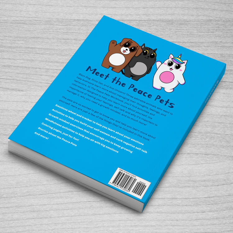 The Peace Pets Workbook Back Cover