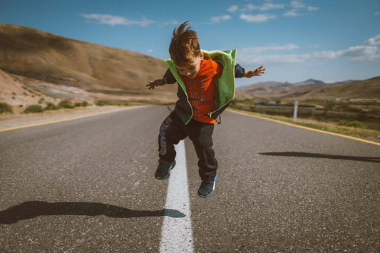 Active Child Jumping in the Road - 5 Tips for Managing Inattentive Type ADHD in Children