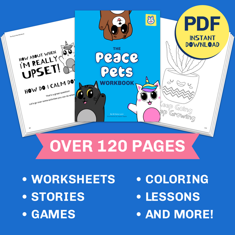 DIGITAL DOWNLOAD - The Peace Pets Workbook