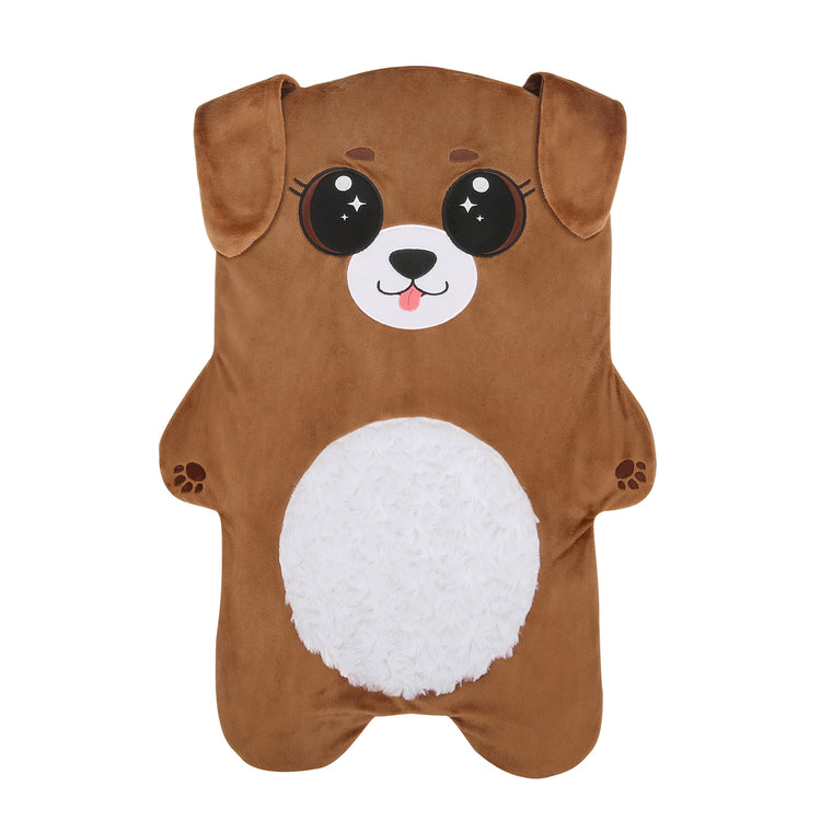 DIY Customizable Weight Bayo - Brown Dog Weighted Lap Pad Animal Front